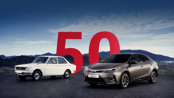 50 éves a Toyota Corolla