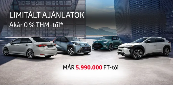 Toyota ajánlatok